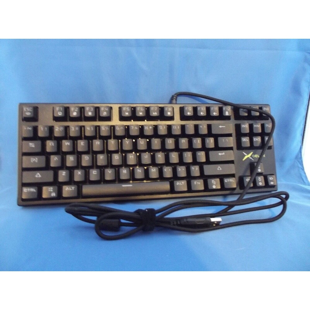 Delux KM13 UM Mechanical Keyboard - Red Switches - Wired